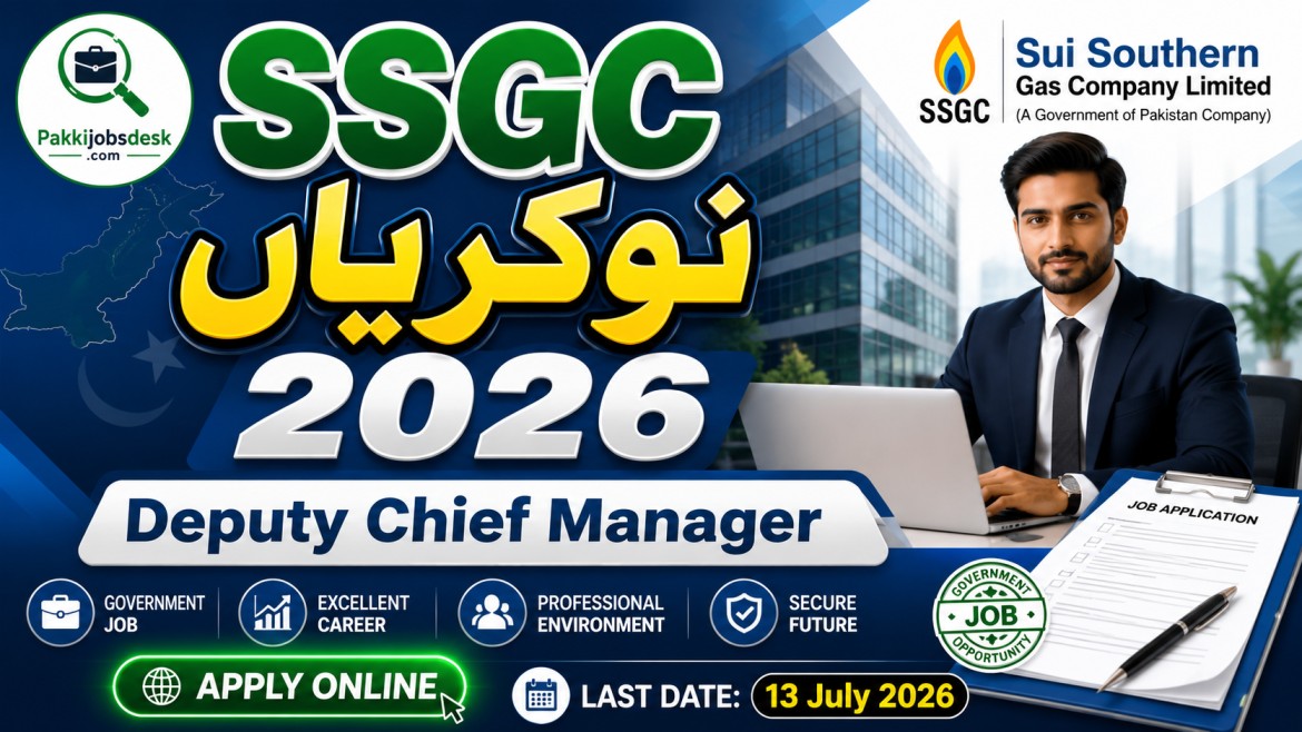Sui Southern Gas Company Limited SSGC Jobs 2026 – Apply Online