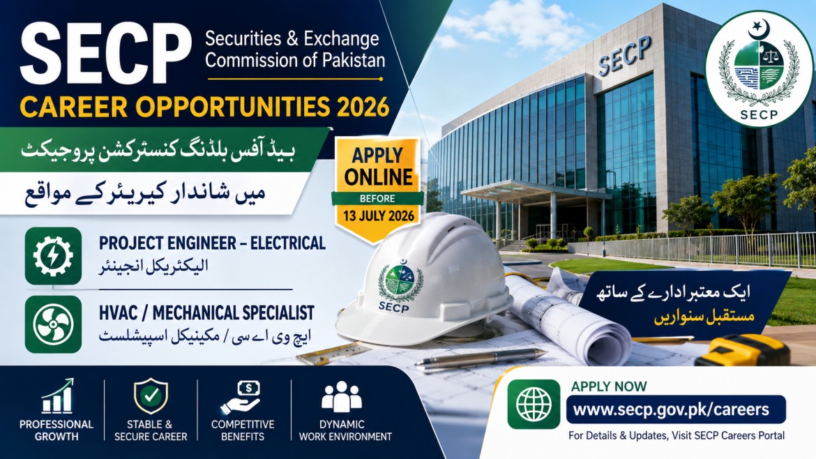 SECP Engineering Jobs 2026 for Electrical & HVAC Experts