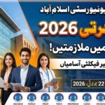 COMSATS University Islamabad Faculty & Staff Recruitment 2026 Opens Across Multiple Campuses