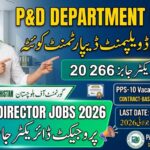 Planning and Development Department Quetta Project Director Jobs 2026 | PPS-10 Vacancy