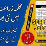 Latest Soil Fertility Research Institute SFRI Lahore Jobs 2026