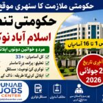 Government Organization Islamabad Jobs Notice 2026