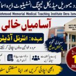 Latest Mufti Mehmood Medical Institute Jobs 2026 Announced