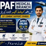 PAF Medical Branch Jobs 2026 | Commissioned Officer Recruitment | Apply Online