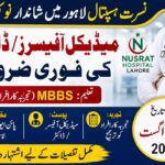Medical Officer Jobs 2026 in Nusrat Hospital Lahore | MBBS Doctor Vacancies