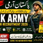 Pakistan Army Jobs 2026 | Soldier (GD) & Clerk Recruitment | Apply Process, Eligibility & Schedule