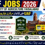 University of Agriculture Faisalabad UAF Jobs 2026 | Apply Now