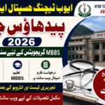 Ayub Teaching Hospital Abbottabad Paid House Job 2026 for MBBS Graduates | Apply Online