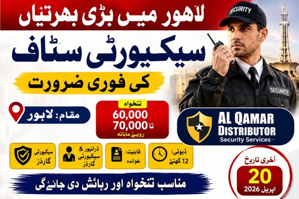 Latest Security Guard Jobs in Pakistan 2026 Apply Online